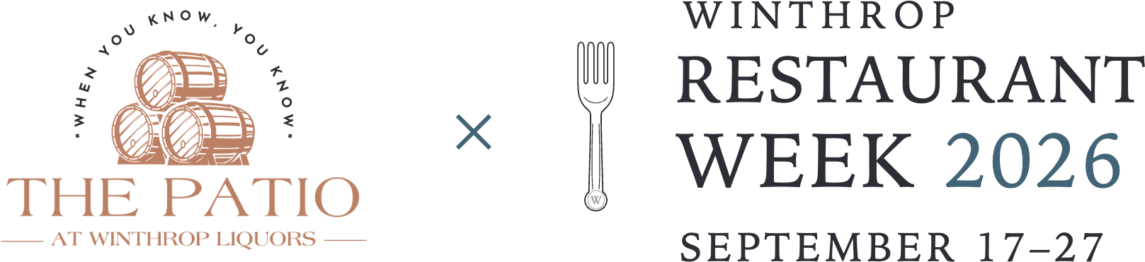 The Patio at Winthrop Liquors × Winthrop Restaurant Week